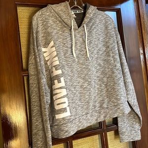 “PINK” Victoria’s Secret cropped hoodie